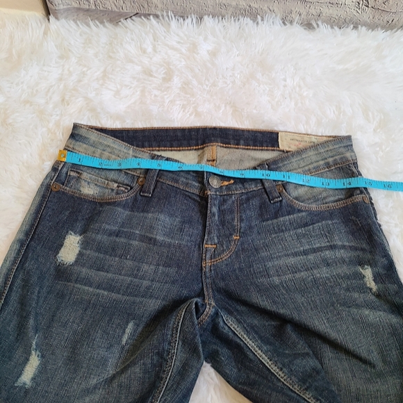 Free People Artisan De Luxe Patch Skinny Jeans 24 - Picture 9 of 10